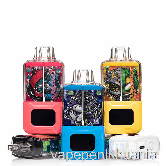 Crazyace B15000 Vienkartinis Mėlynas Cukraus Vatos Vape Skystis